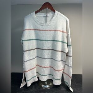 Striped Knit Sweater